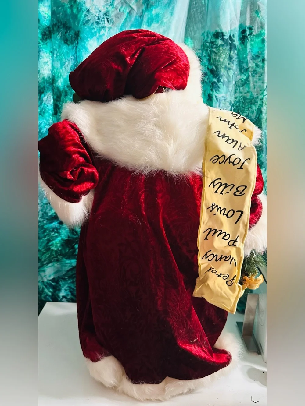 Kirkland Signature Santa with Nice List Holiday Figure 31